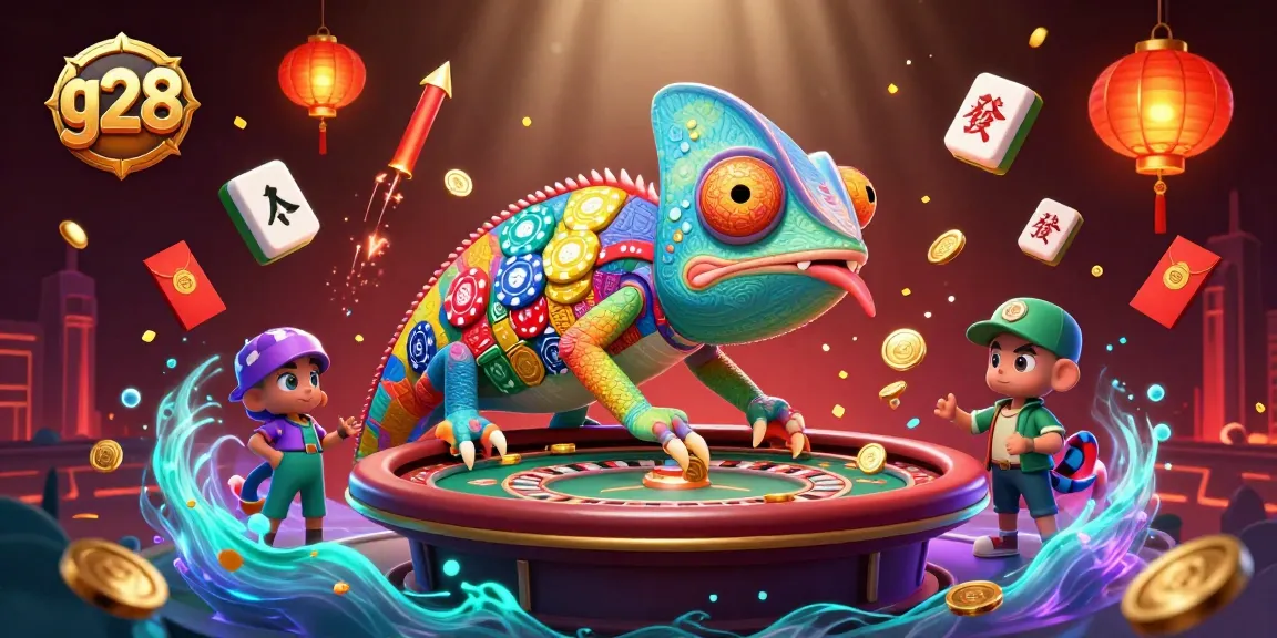 Engage the gaming experience at g28 with dynamic illustrations of casino adventures.
