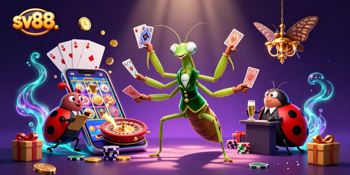 Experience thrilling gaming at sv88. with vibrant characters and dynamic casino elements!