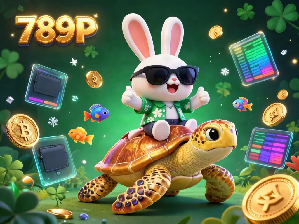 Experience thrilling gaming adventures at 789P with vibrant characters and crypto elements.