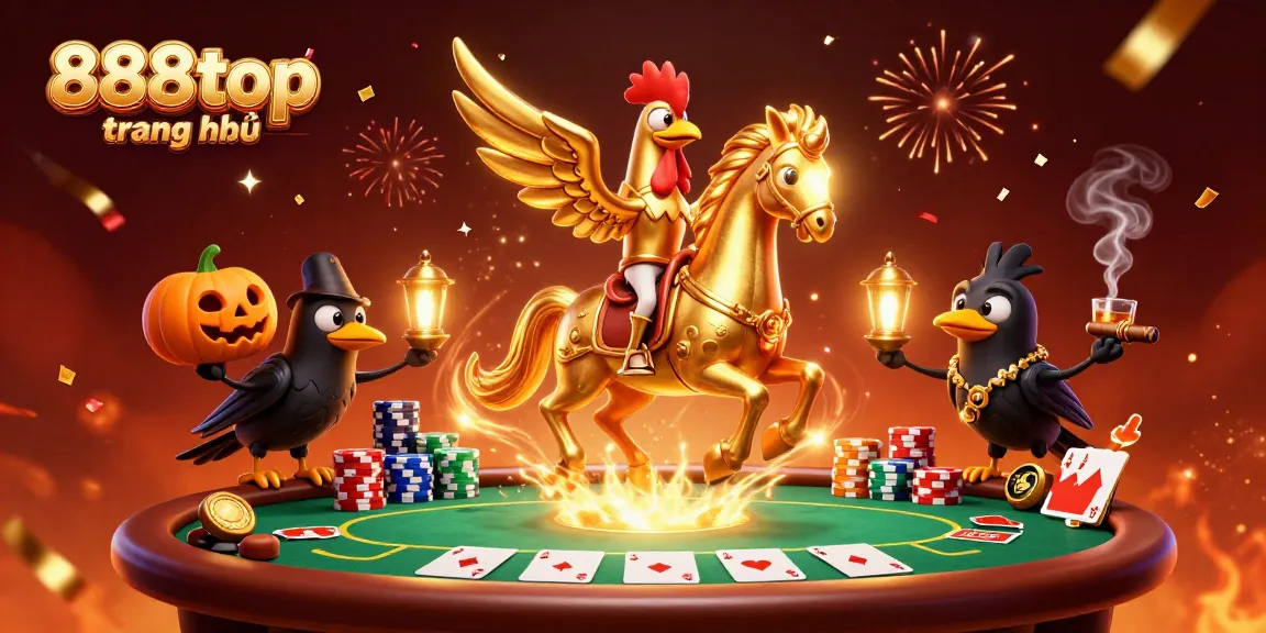 Experience the excitement of 888top trang chủ with a dazzling 3D casino scene showcasing dynamic gaming elements.