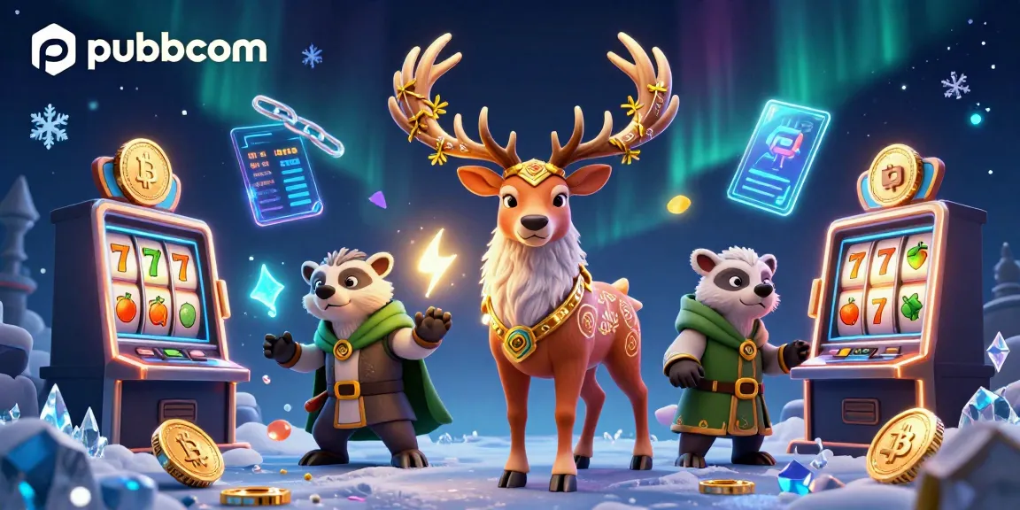 Engage in thrilling gameplay with pubbcom's Celtic-themed casino atmosphere filled with slots and crypto elements.