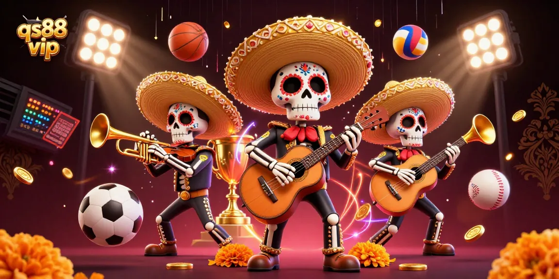 qs88 vip thưởng thức những trò chơi cá cược đầy hấp dẫn với băng nhạc mariachi và các yếu tố thể thao