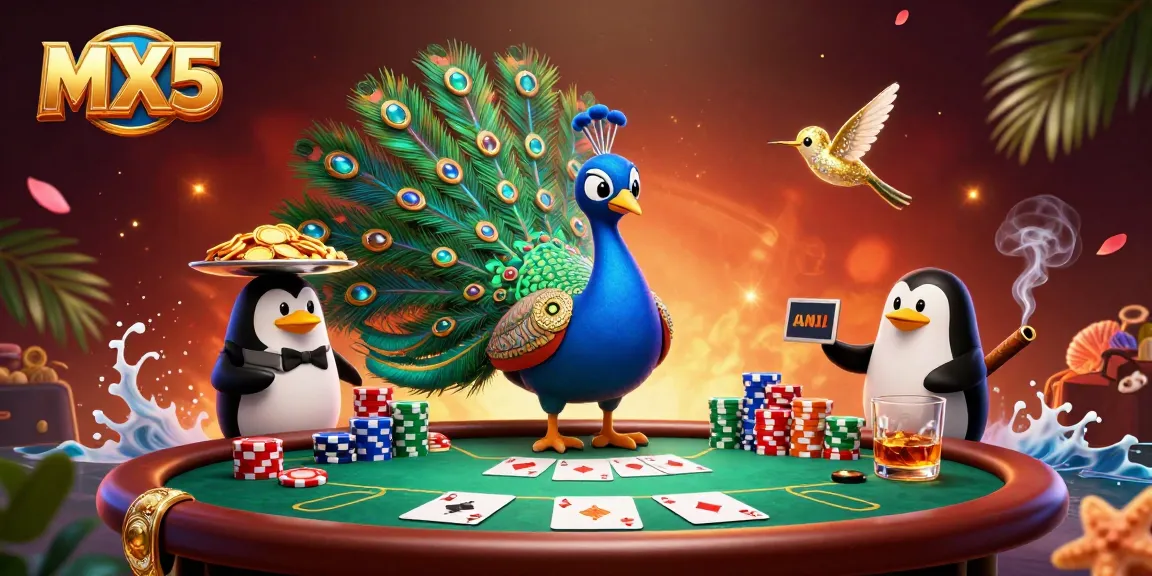 Experience the thrill of casino gaming at MX5 with vibrant visuals and engaging elements.