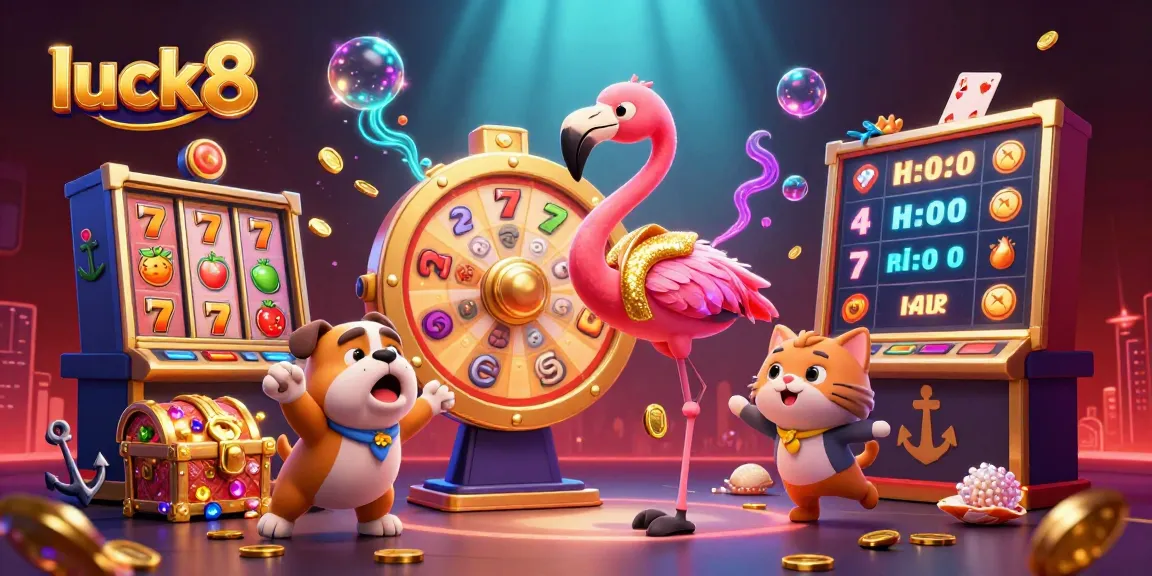 Engage with luck8's thrilling casino experience through dynamic prize spin and excitement