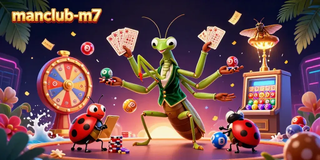 Experience winning excitement with manclub-m7 featuring vibrant games and dynamic characters in action.