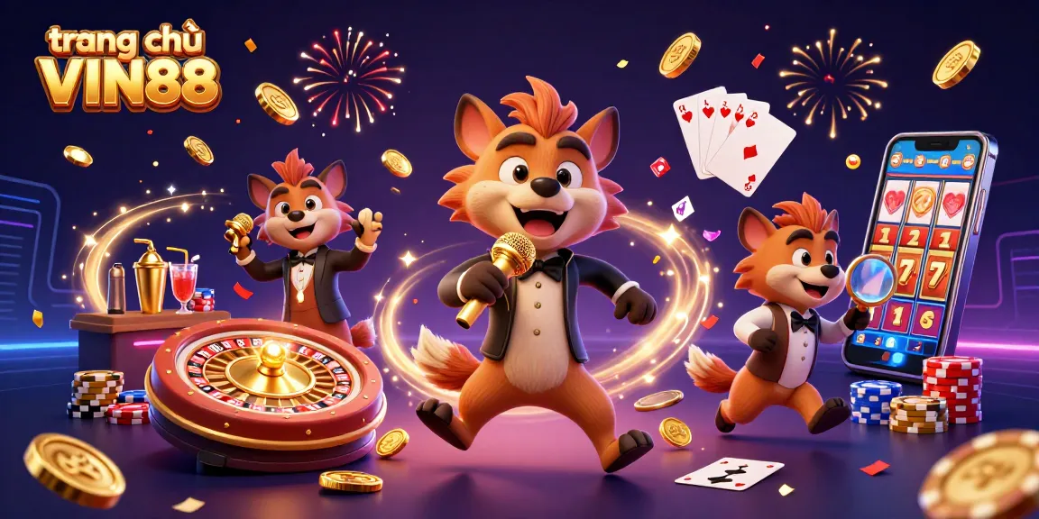 Engage with trang chủ VIN88 at a lively comedy casino club featuring hyenas creating fun moments and big wins.