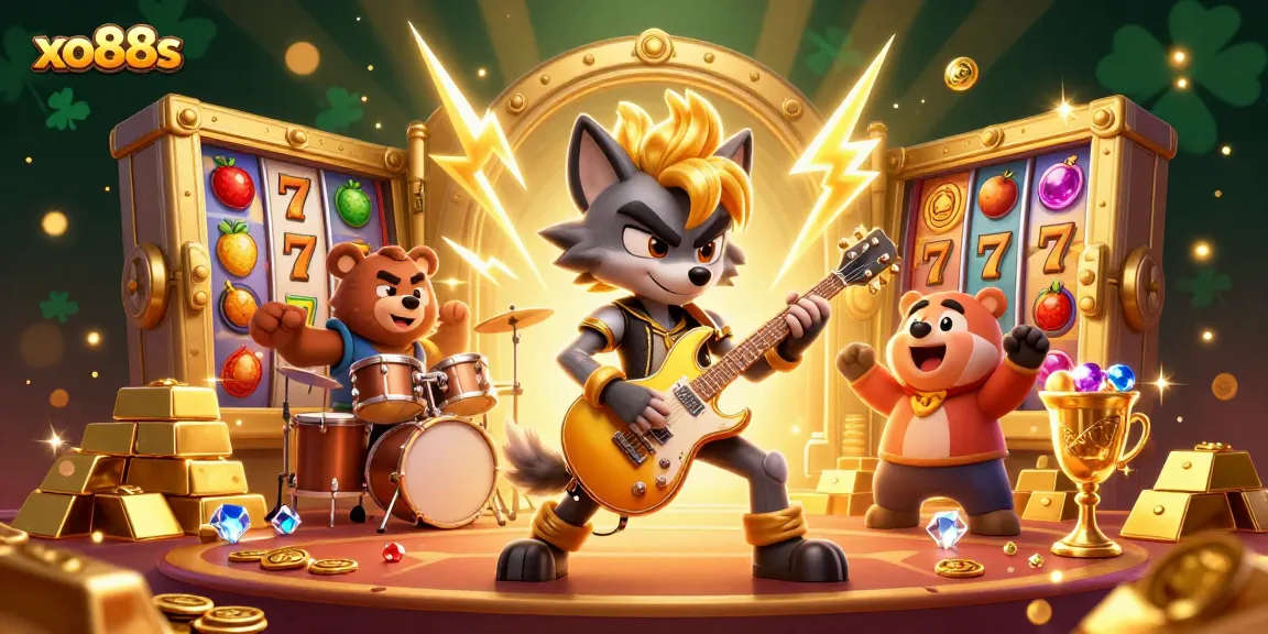Experience thrilling action with xo88s as cartoon characters engage in vibrant casino entertainment.